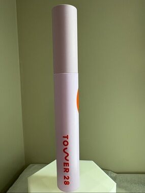 Tower 28, MakeWaves Lengthening + Volumizing Mascara Jet Black Full Size BNIB